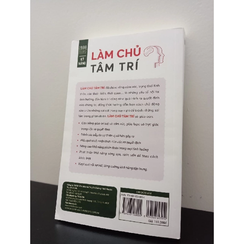 Làm Chủ Tâm Trí - Michael Nicholas New 100% HCM.ASB2703 342772