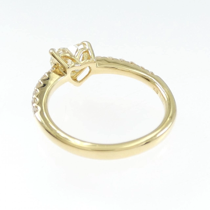 Nhẫn kim cương K18YG 1.017CT VLBY VS2 hình trái tim - Hàng hiệu chính hãng 874930