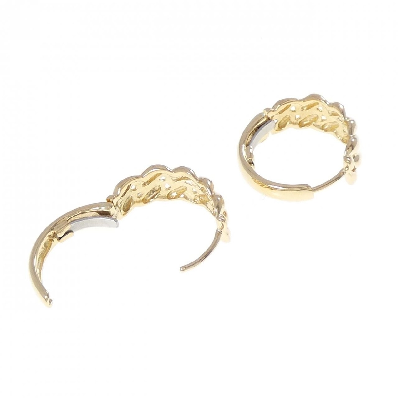 K18YG Bông tai kim cương 0.04CT - Hàng hiệu Chính hãng 866080