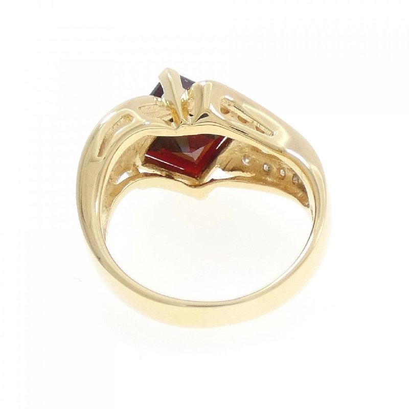 Nhẫn Garnet K18YG 4.74CT - Hàng hiệu Chính hãng 848022