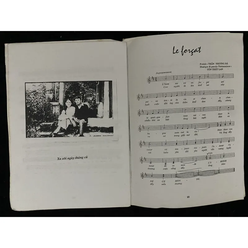 Tập nhạc: Ơn đời một nửa, ơn em.. Trần Thương Bá. ( lưu hành nội bô) 1024304