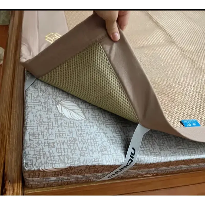 Chiếu điều hòa CHUNQIU 1m2 sợi mây lót lụa cao cấp hàng ngập khẩu chính hãng 592828