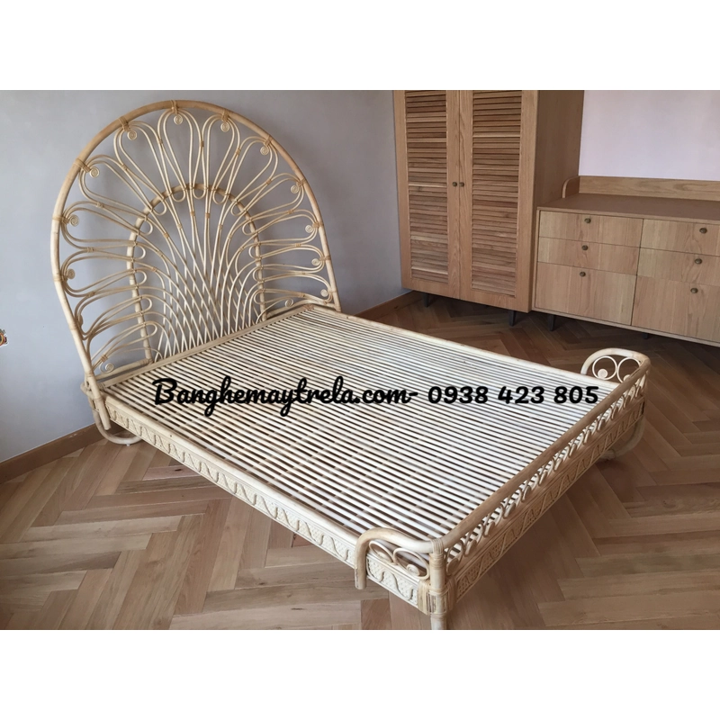 Giường ngủ mây tự nhiên 505976