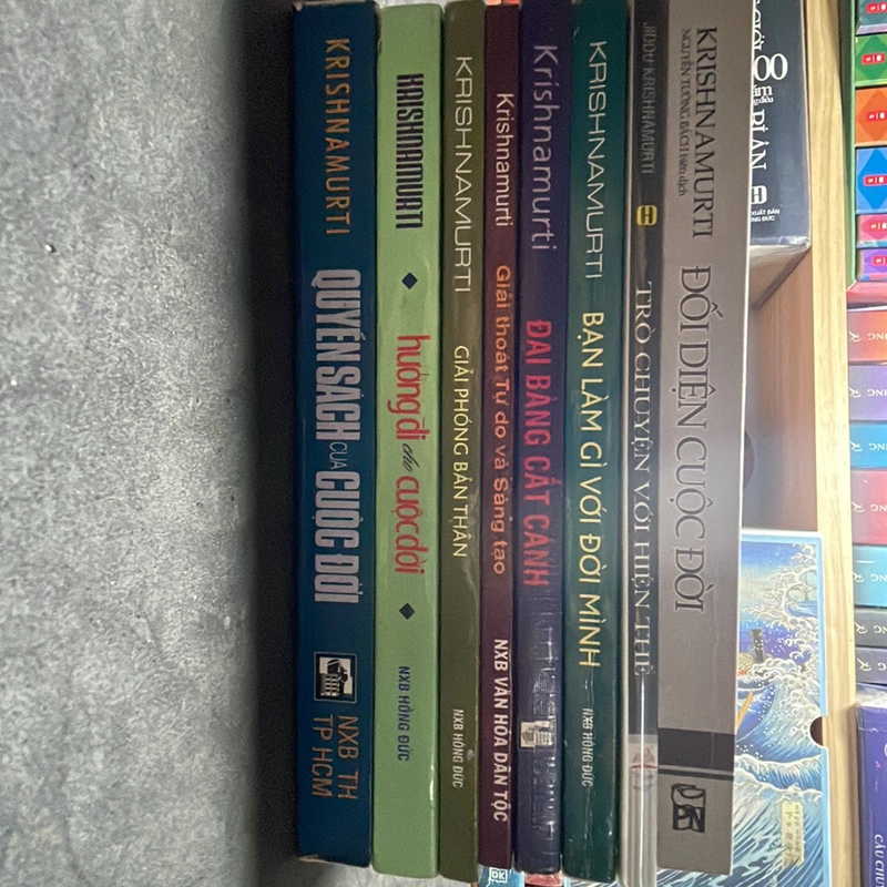 Combo 8 quyển sách hay của Jiddu Krishnamurti 300644
