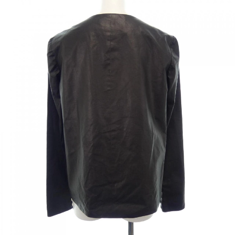 【Mã giảm giá】Áo khoác da CHANEL 637535