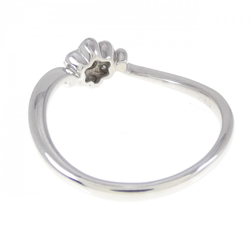 Nhẫn kim cương hoa K10WG 0.11CT - Hàng hiệu Authentic 856275