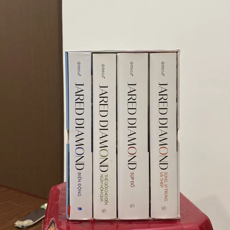 LỊCH SỬ NHÂN LOẠI - JARED DIAMOND - FULL BOX 4 CUỐN BÌA CỨNG 1025398