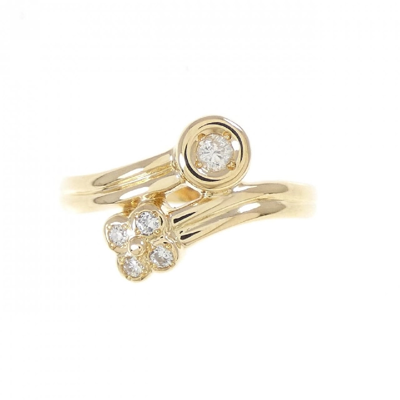 Nhẫn kim cương K18YG 0.08CT - Hàng hiệu Authentic 853164