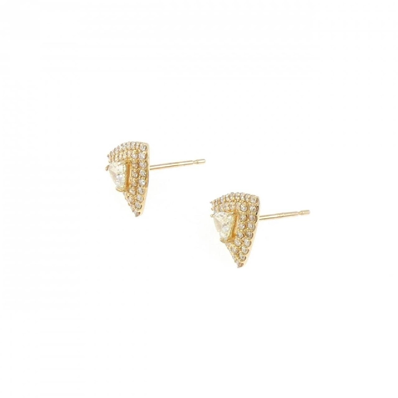 K18YG Bông tai Kim cương 0.54CT - Hàng hiệu Chính hãng 871962