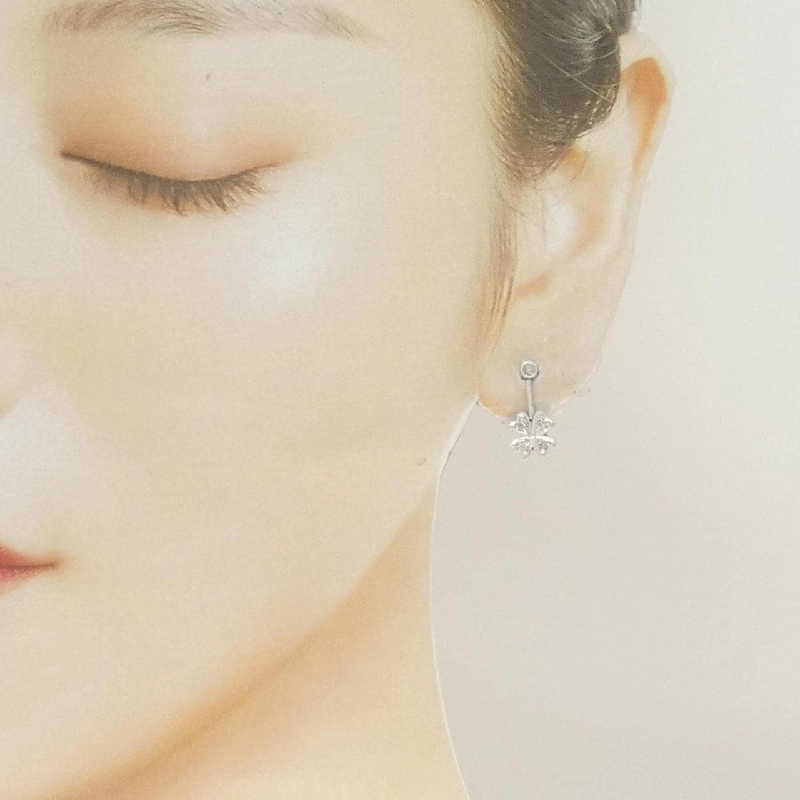 K14WG Bông tai kim cương hoa 0.160CT - Hàng hiệu Chính hãng 865349