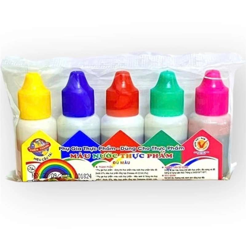 Bộ 10 màu thực phẩm làm bánh, rau câu, xôi – Mã số 1292 342472