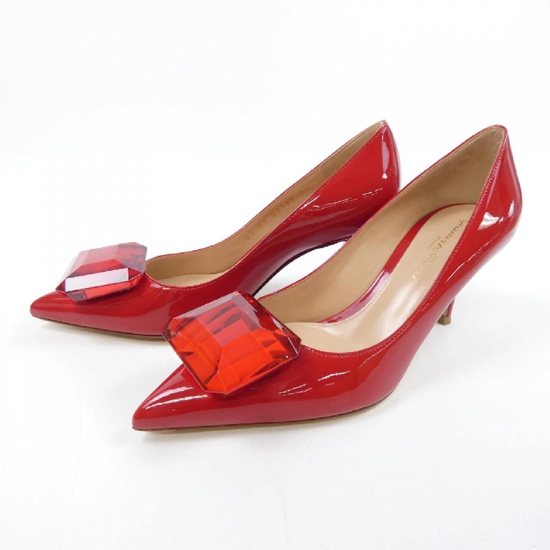 【Khuyến mãi】Giày cao gót GIANVITO ROSSI 663417