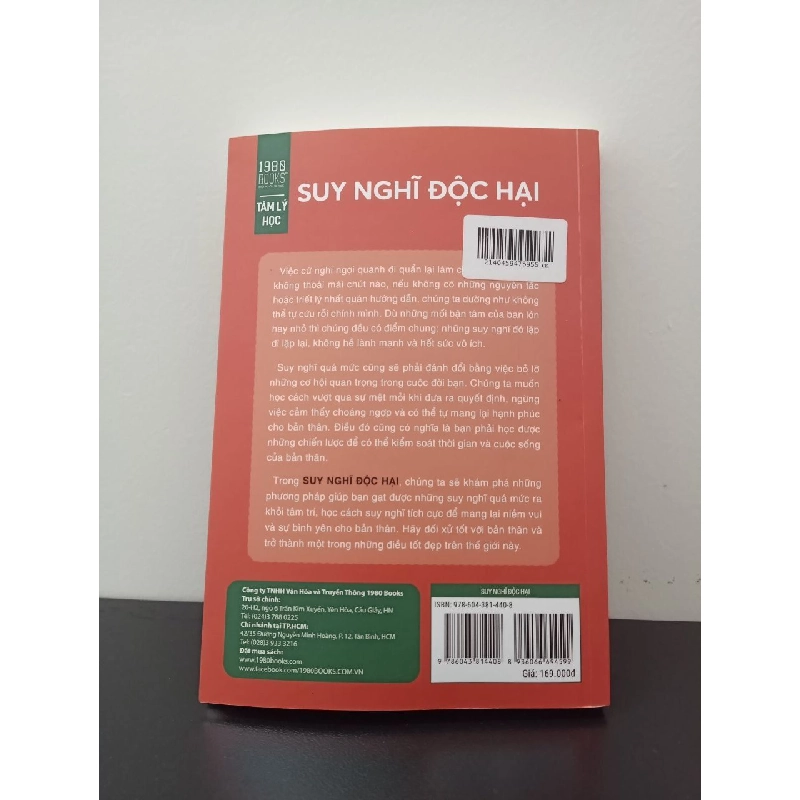 Suy Nghĩ Độc Hại Anne Bogel New 100% HCM.ASB2202 356406