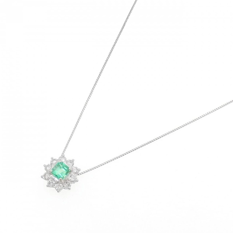 Dây chuyền ngọc lục bảo PT900/PT850 0.69CT - Hàng hiệu Authentic 862975