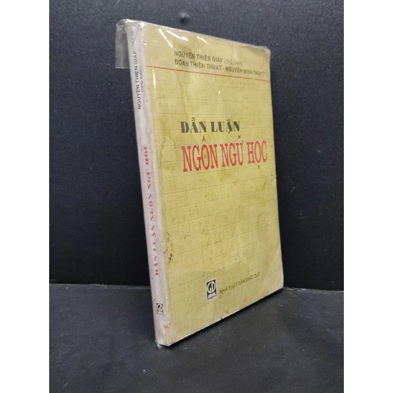 Dẫn luận Ngôn Ngữ học Nguyễn Thiện Giáp mới 80% bẩn bìa ố nhẹ HCM0806 kỹ năng 914843