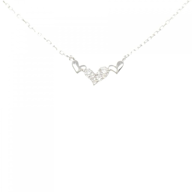 K10WG Dây chuyền kim cương hình trái tim - Hàng hiệu Authentic 859075