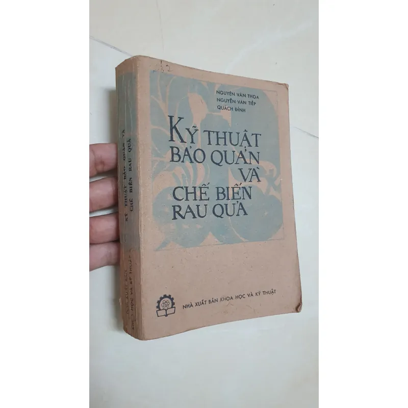 KỸ THUẬT CHẾ BIẾN RAU QUẢ  1006984