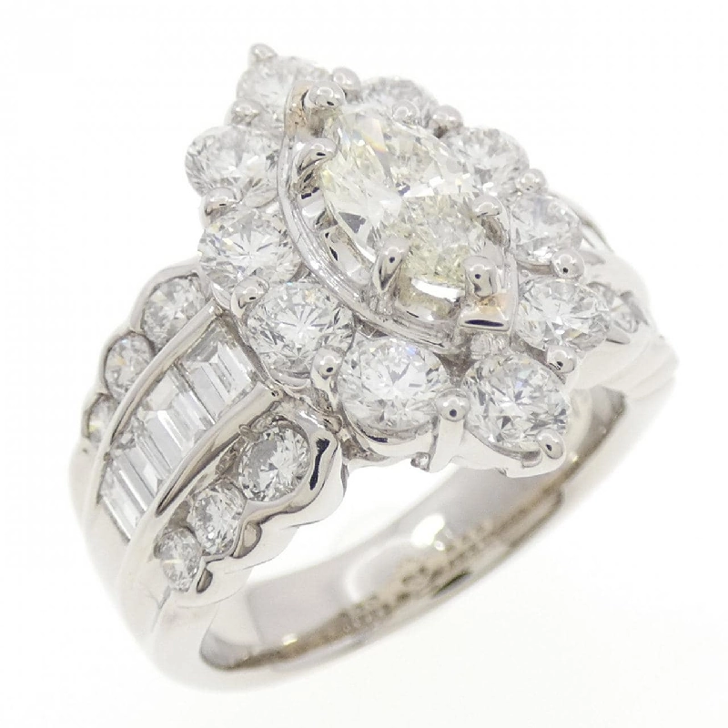 Nhẫn kim cương PT900 0.545CT - Hàng hiệu Authentic 852508