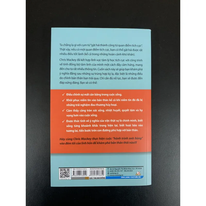 (Sách cũ) Tâm lý học tích cực - Đồng bộ Tâm linh - Chris Mackey - Người dịch: Thái Hà 968768