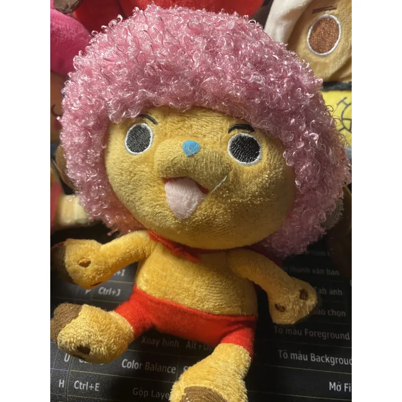 Gấu bông 2hand chopper tóc hồng 20cm 994511