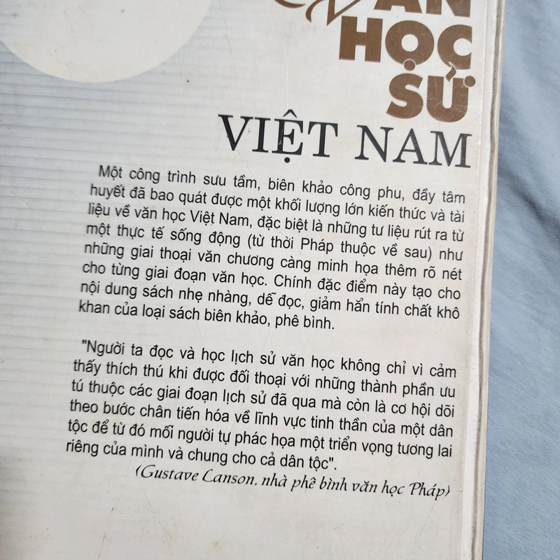 Văn học sử Việt Nam | Nguyễn Văn Siêu | 2006 bìa cứng 478275