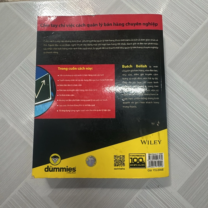 QUẢN LÝ BÁN HÀNG FOR DUMMIES 354670