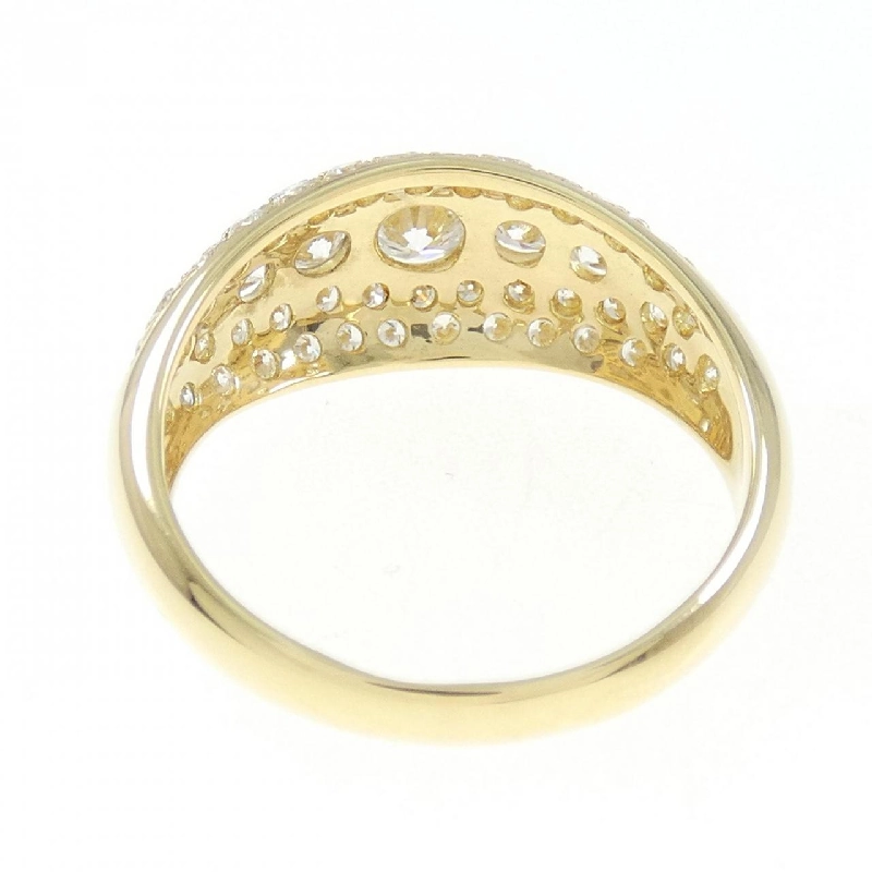 Nhẫn kim cương Pave K18YG 0.35CT 668149