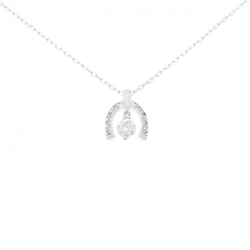 Dây chuyền kim cương K18WG 0.35CT - Hàng hiệu Chính hãng 858127