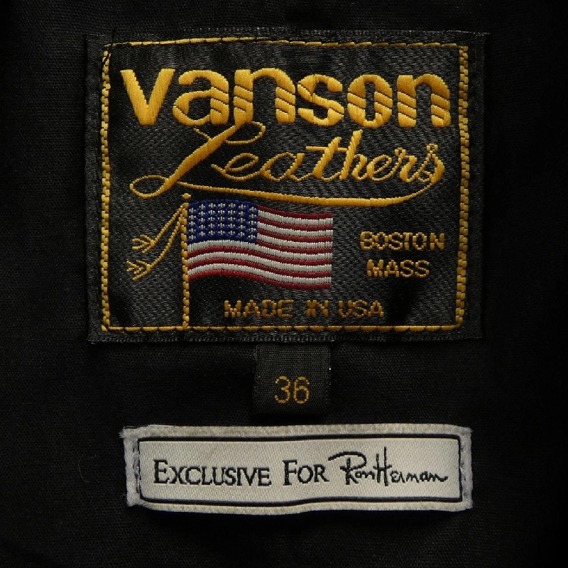 Áo khoác da VANSON RON HERMAN - Hàng hiệu Authentic 884321