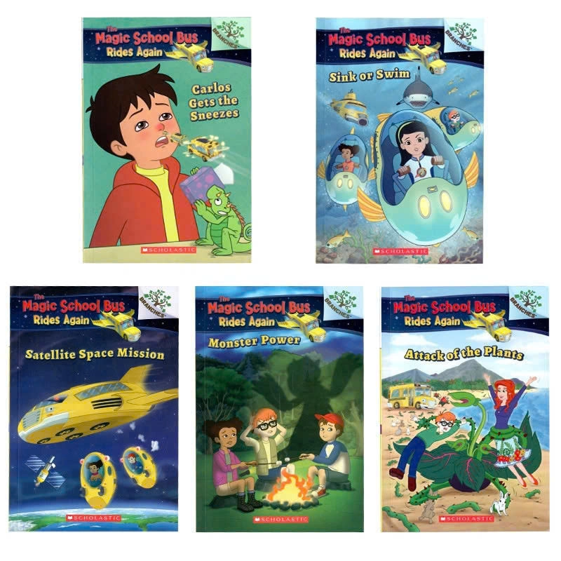 The magic school bus rides again (bộ 5 cuốn tiếng Anh) 393179