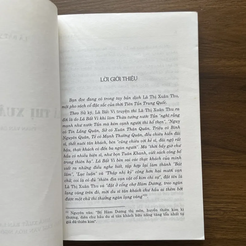 Lã Thị Xuân Thu - Lã Bất Vi 974261