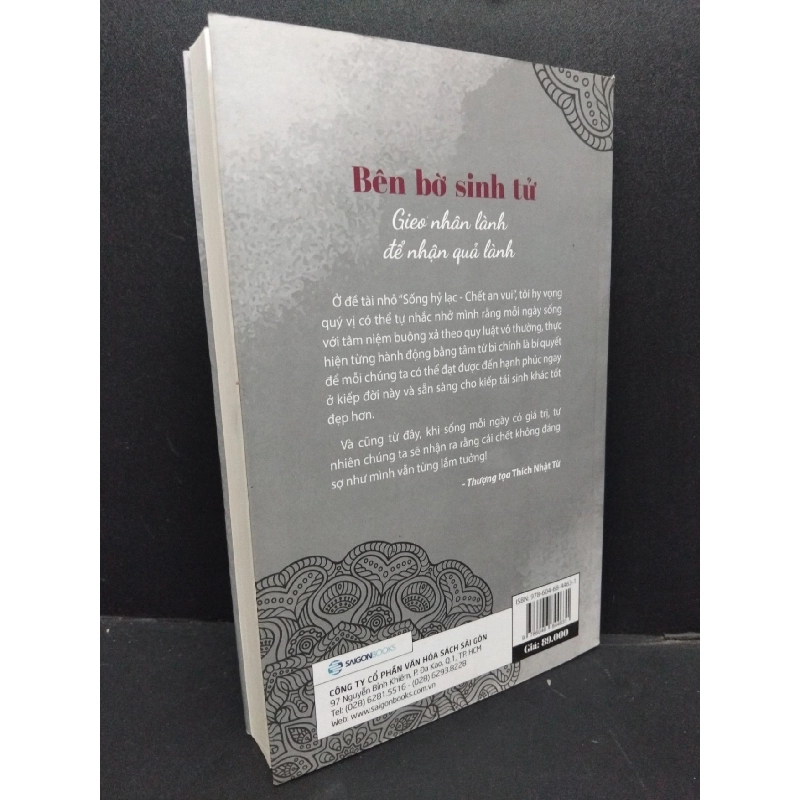 Bến bờ sinh tử mới 80% ố nhẹ 2018 HCM1008 Thích Nhật Từ TÂM LINH - TÔN GIÁO - THIỀN 916468