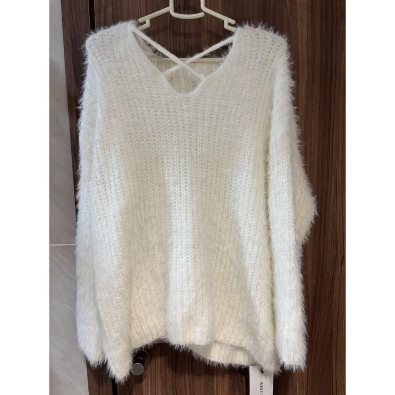 Áo lông trắng giáng sinh siêu đẹp, mềm mại 732684