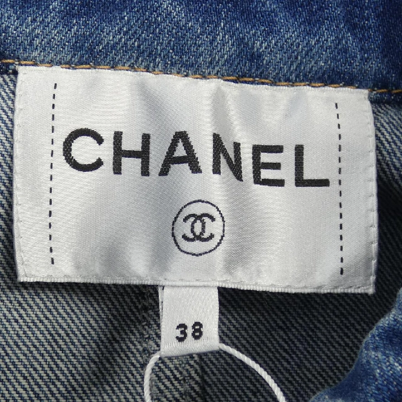 【Mã giảm giá】Áo khoác denim CHANEL 643985