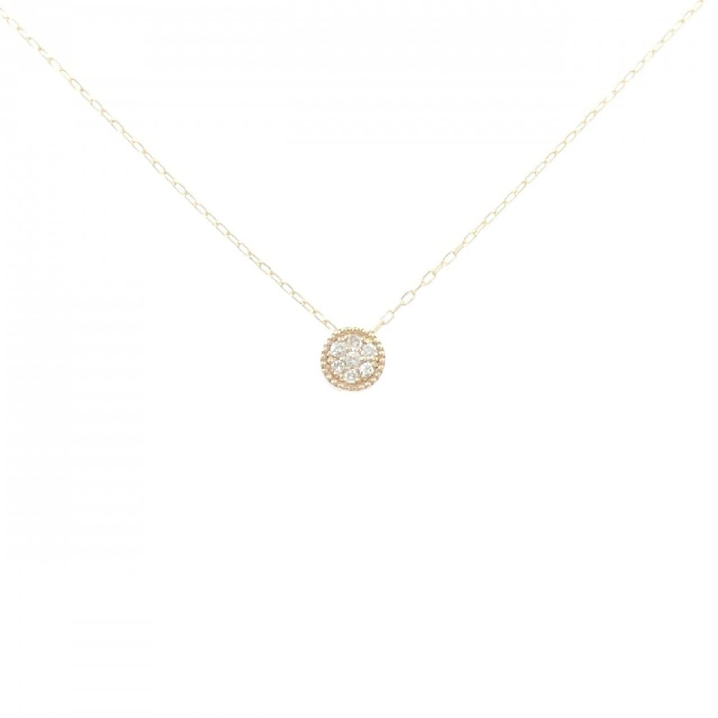 K10YG Dây chuyền kim cương 0.03CT - Hàng hiệu Chính hãng 859810