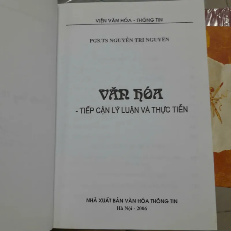 VĂN HÓA TIẾP VẬN LÝ LUẬN VÀ THỰC TIỄN - NGUYỄN TRI NGUYÊN 705355