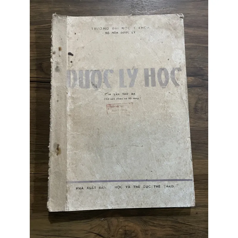 Được lý học - sách y khổ lớn 30 trang  995548
