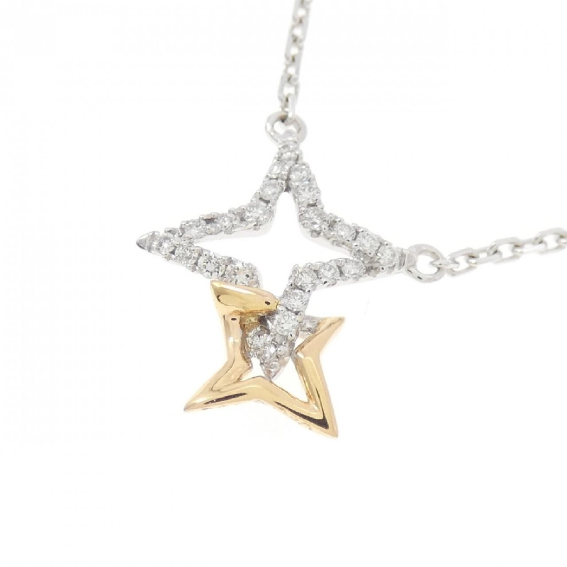 Dây chuyền kim cương 750WG/750YG 0.10CT - Hàng hiệu Chính hãng 860079