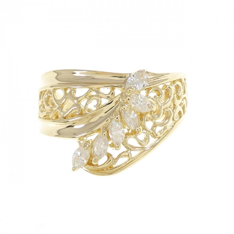 Nhẫn kim cương K18YG 0.26CT - Hàng hiệu Chính hãng 853689