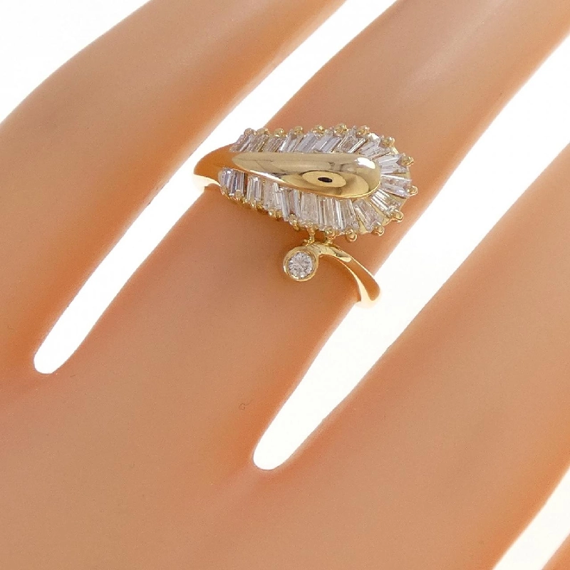 Nhẫn kim cương K18YG 0.48CT - Hàng hiệu Chính hãng 851033