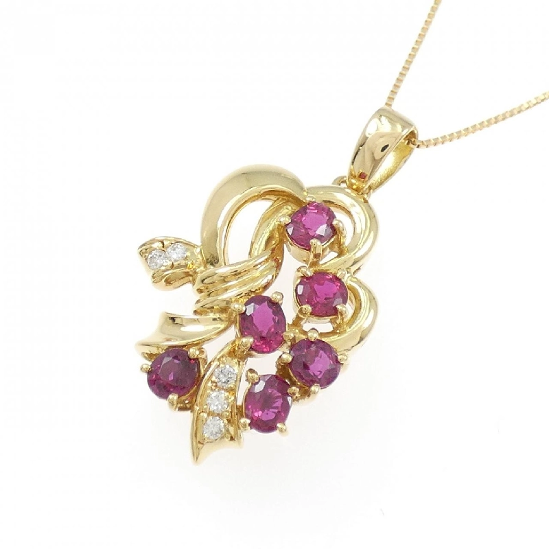 K18YG Nhẫn Ruby 1.17CT - Hàng hiệu Chính hãng 861394