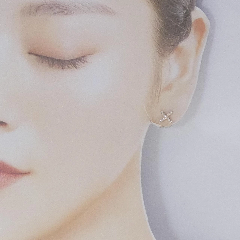 K18YG Bông tai kim cương 0.20CT - Hàng hiệu Chính hãng 875407