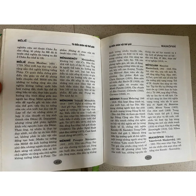 TỪ ĐIỂN NHÂN VẬT THẾ GIỚI  739445