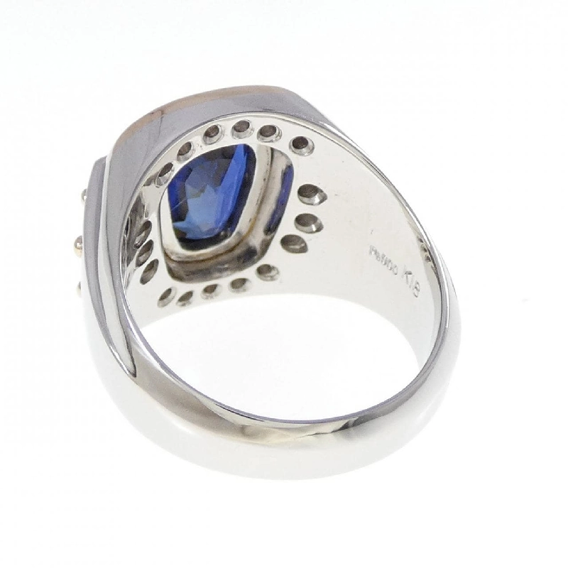 Nhẫn Sapphire PT900/K18YG 4.02CT - Hàng hiệu Chính hãng 847947