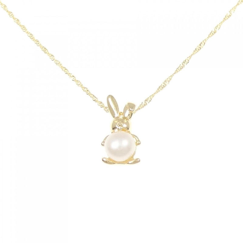 K18YG Thỏ Ngọc Trai Nước Ngọt Dây Chuyền - Hàng hiệu Chính hãng 855729