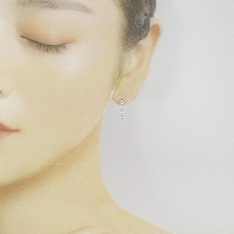 PT Bánh đá ba viên kim cương bông tai 0.488CT - Hàng hiệu Authentic 871919