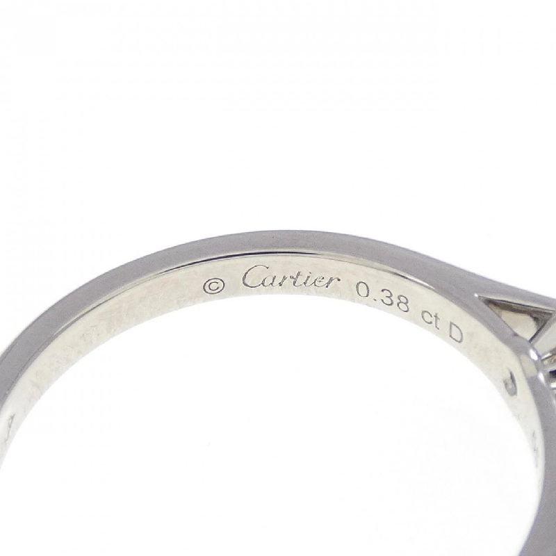 Cartier 1895 Solitaire Nhẫn 0.38CT H VVS2 3EXT - Hàng hiệu Chính hãng 832895