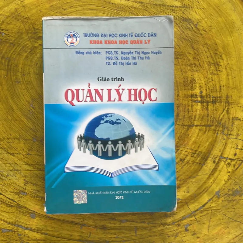 GIÁO TRÌNH QUẢN LÝ HỌC - nhóm tác giả  1032066