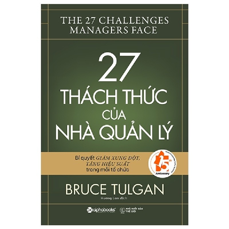 27 Thách Thức Của Nhà Quản Lý - Bruce Tulgan 67520