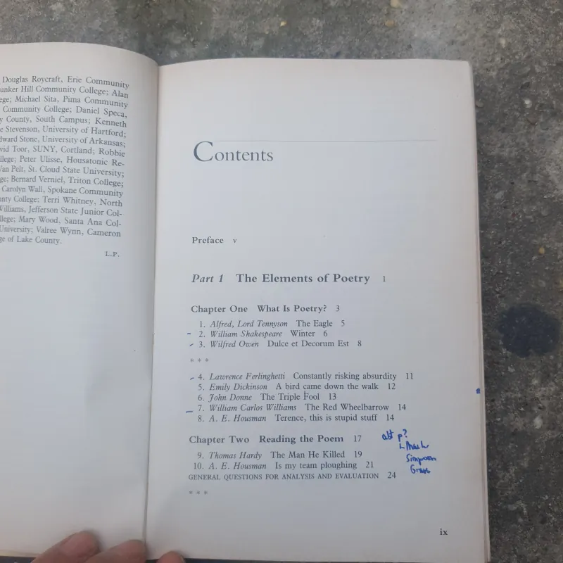 Sound and Sense- An introduction to poetry 781934